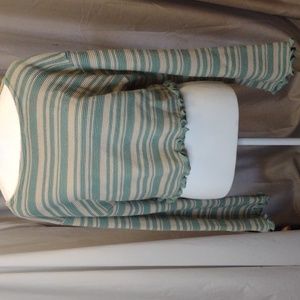 Nasty Gal stripe crop sweater